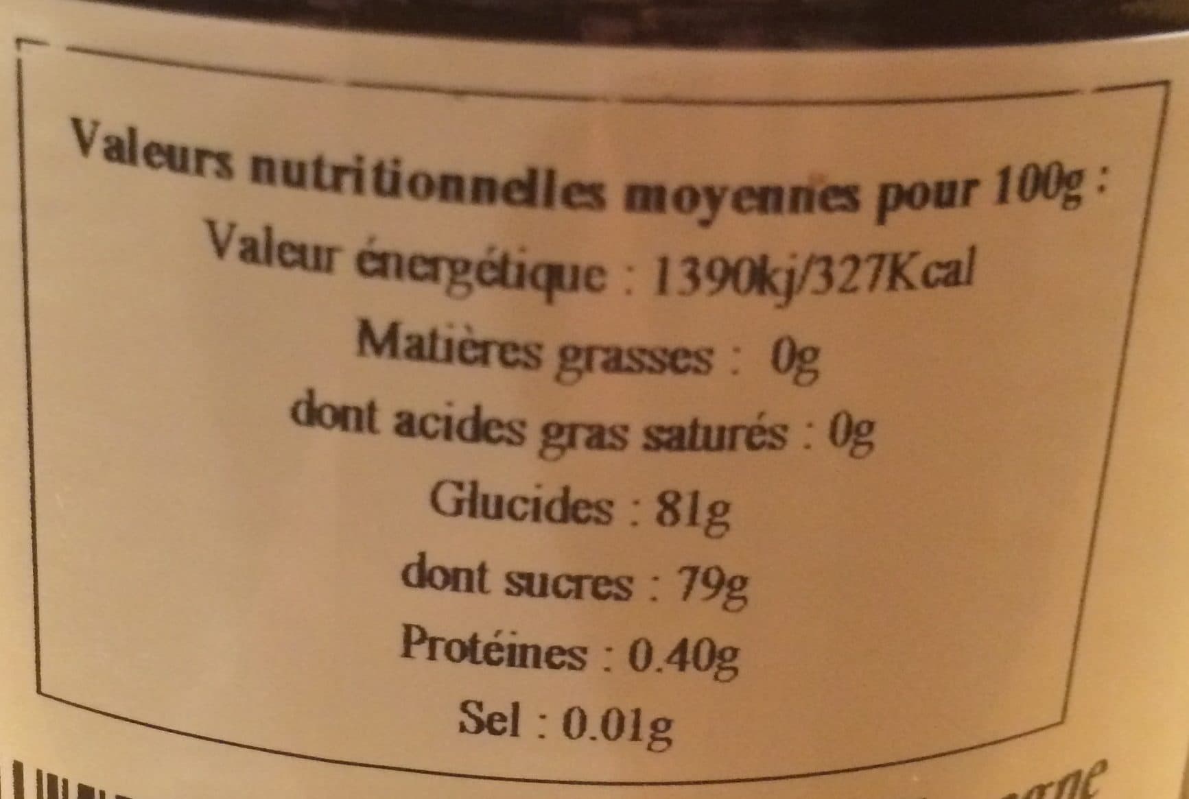 Provenance Nature Miel montagne Espagne packshot
