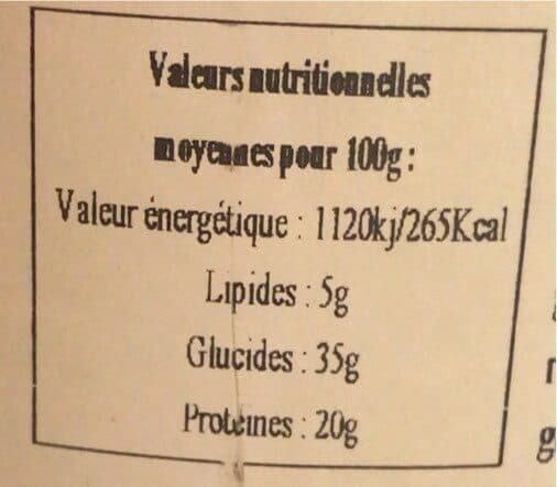 Open Food Facts Pollen multifloral packshot