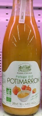 Ferme d'Anchin Potage bio Potimarron packshot