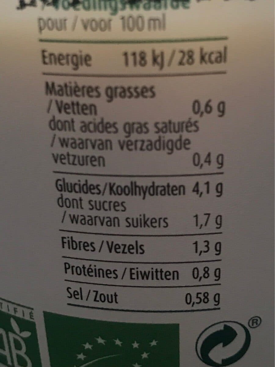 Ferme d'Anchin Soupe de Légumes Biologiques 5 Légumes packshot