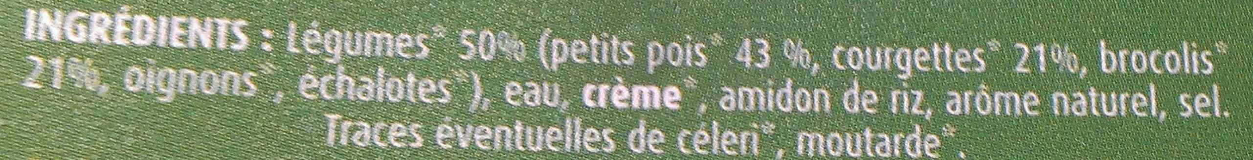 Ferme d'Anchin Soupe petit pois brocoli et courgettes bio packshot