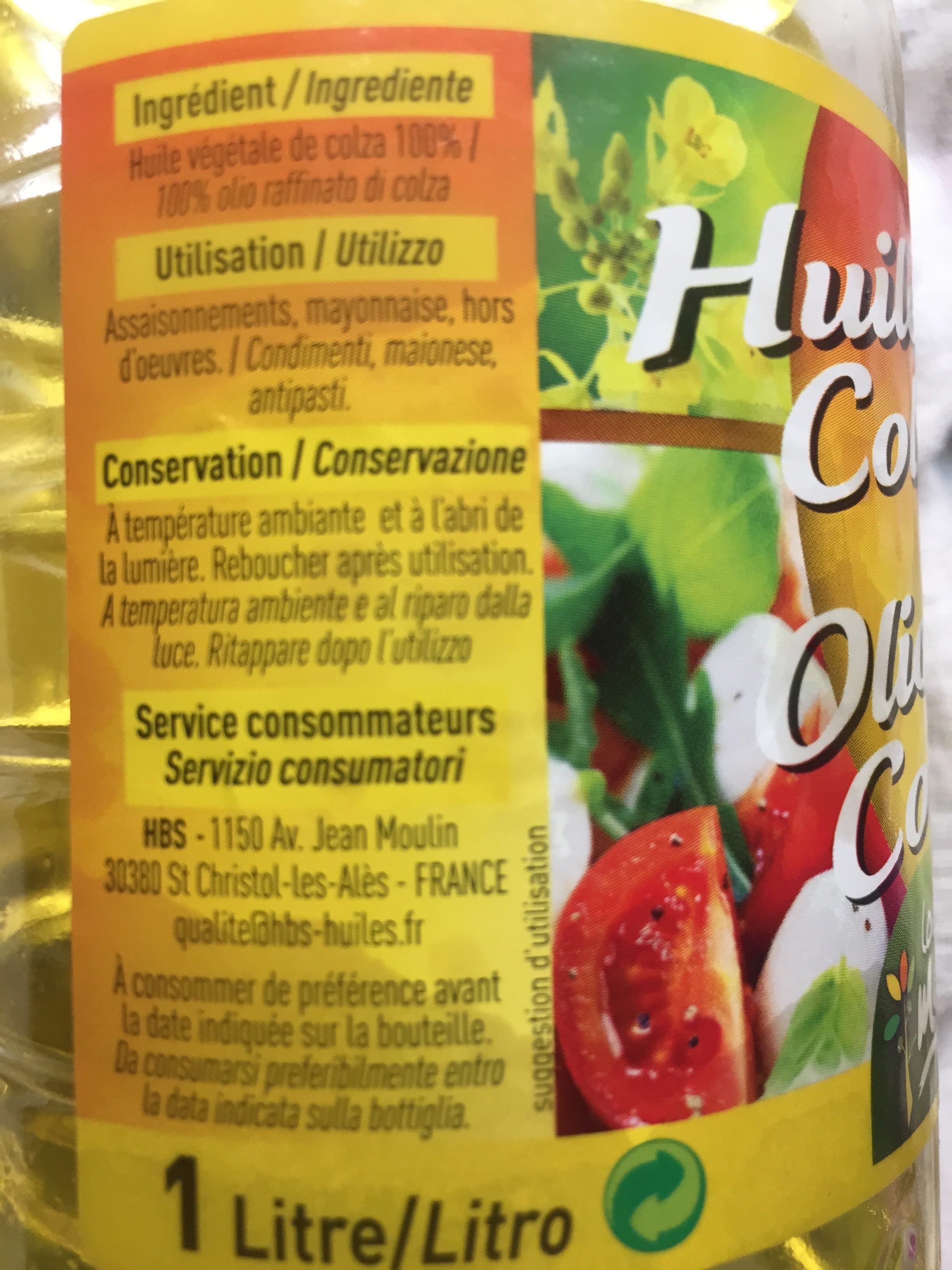 Lou Mas Huile de colza packshot
