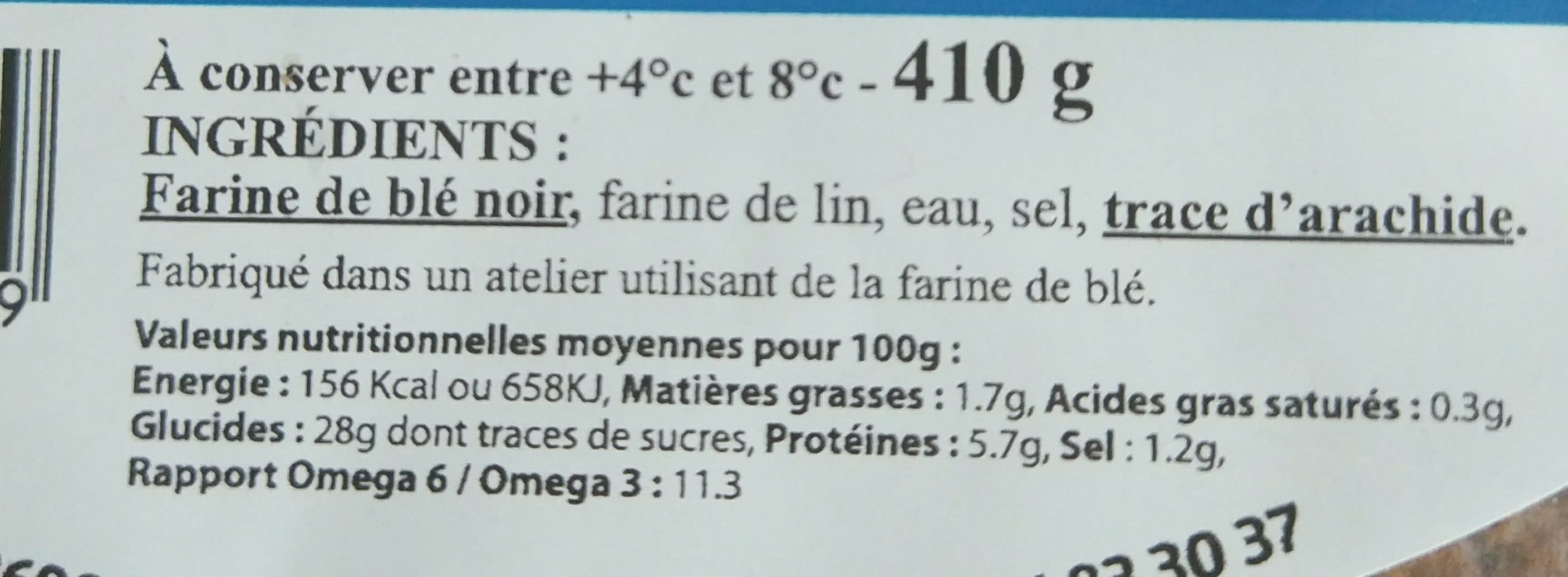 Open Food Facts La galette de pleudhi'lin packshot
