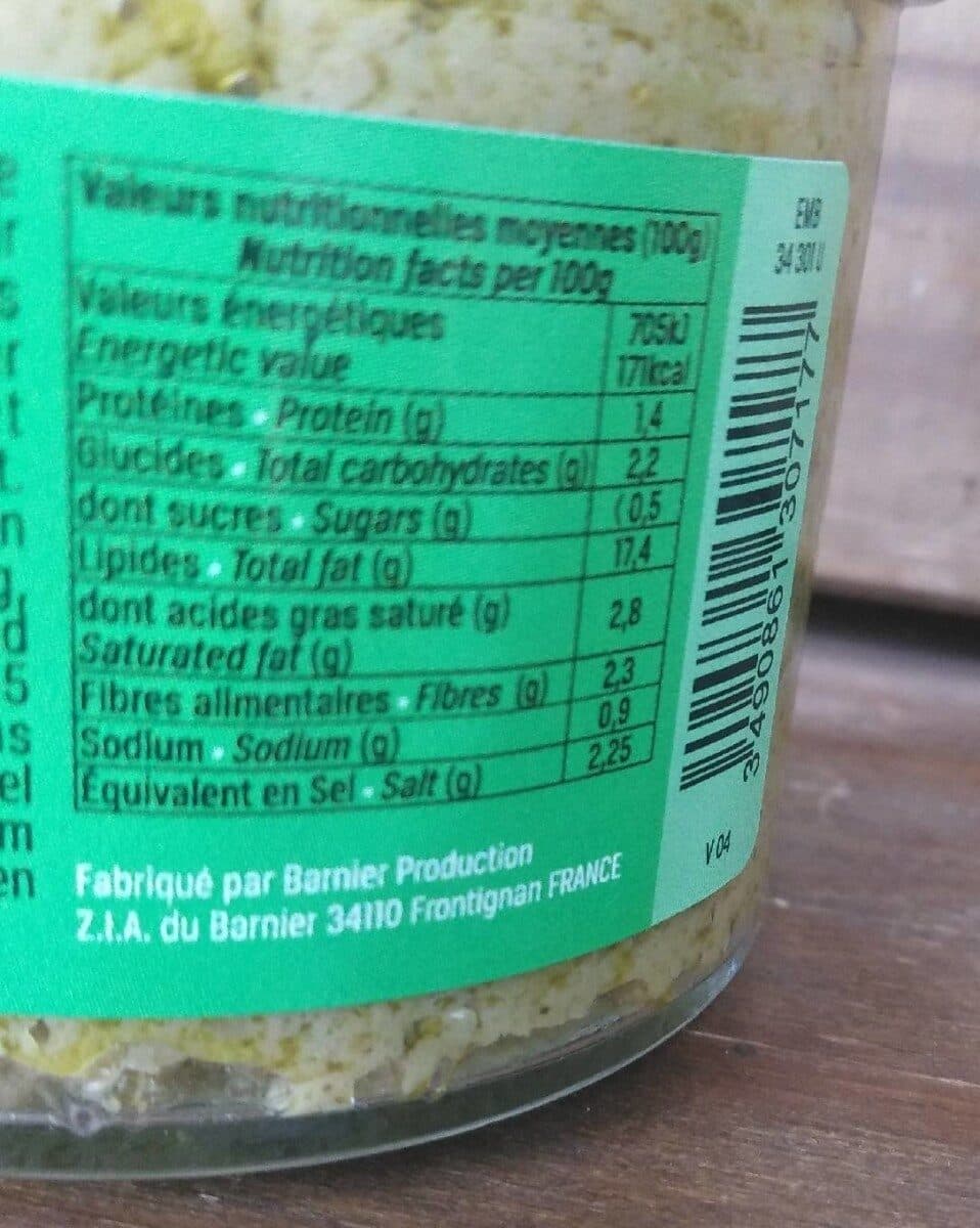 Open Food Facts Delice d'olives vertes packshot