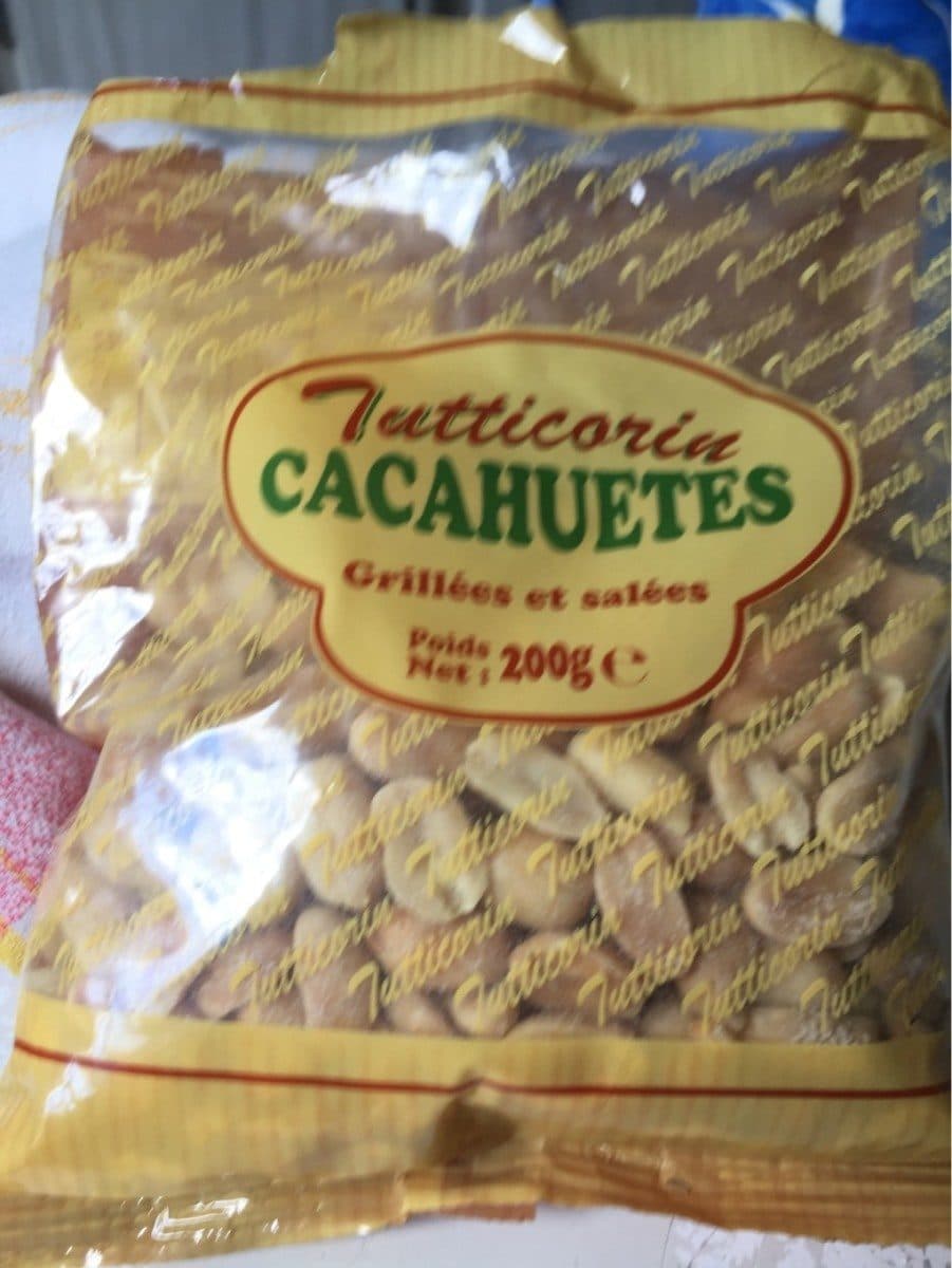 Open Food Facts Cacahuetes grillées salées packshot
