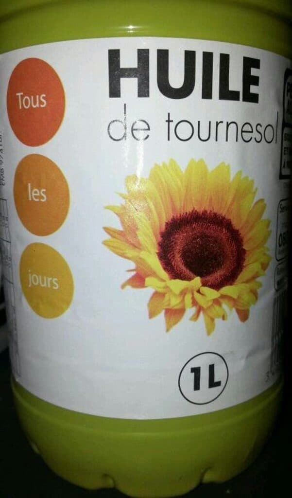 TOUS LES JOURS Huile de Tournesol (1L) packshot