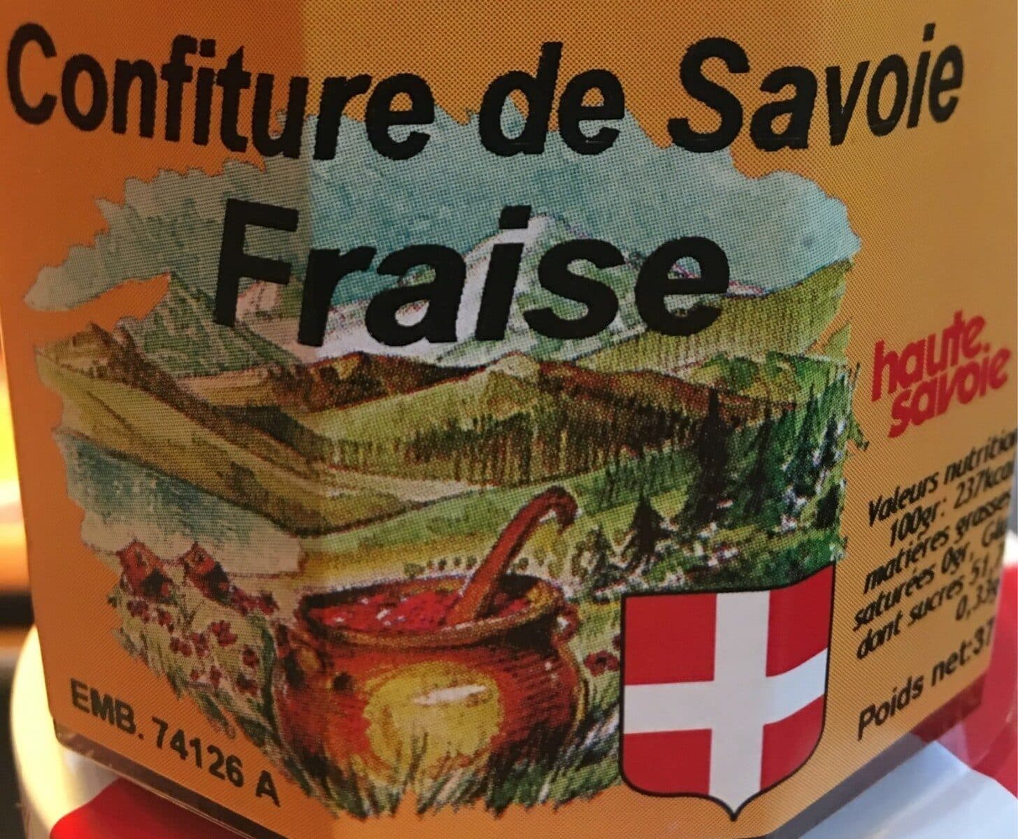 Bellamy Confiture de fraise packshot