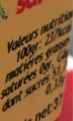 Bellamy Confiture de fraise packshot