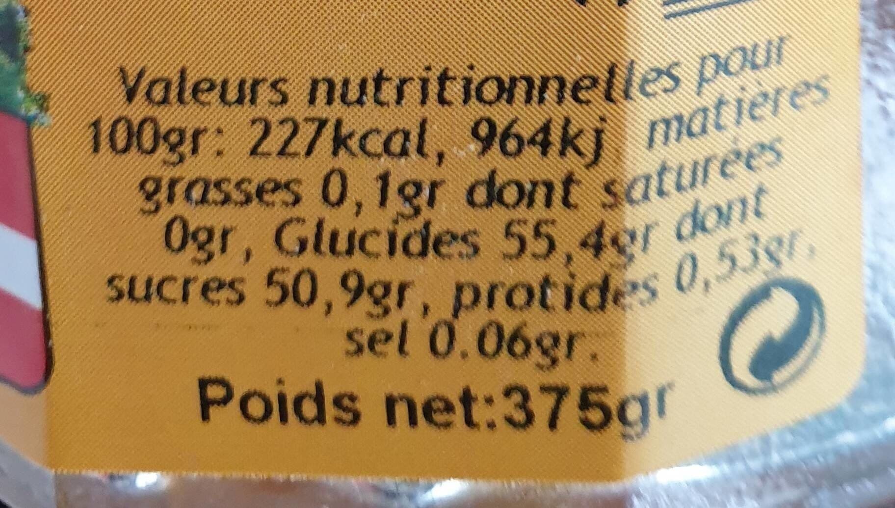 Bellamy Confiture rhubarbe packshot