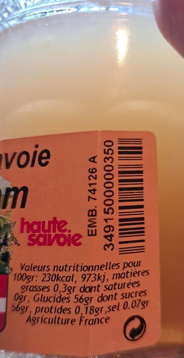 Bellamy Confiture poire william packshot