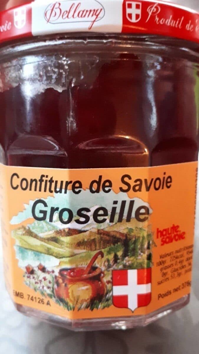 Bellamy Confiture de groseilles packshot
