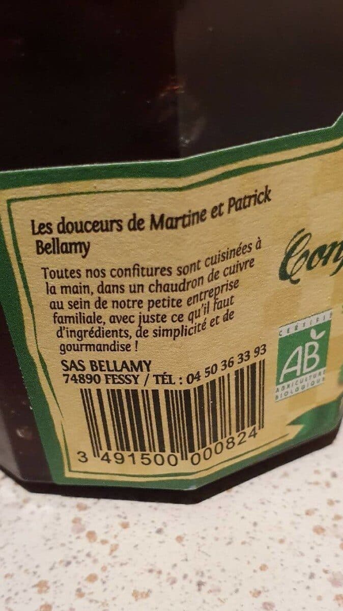 Bellamy Confiture de fraise packshot