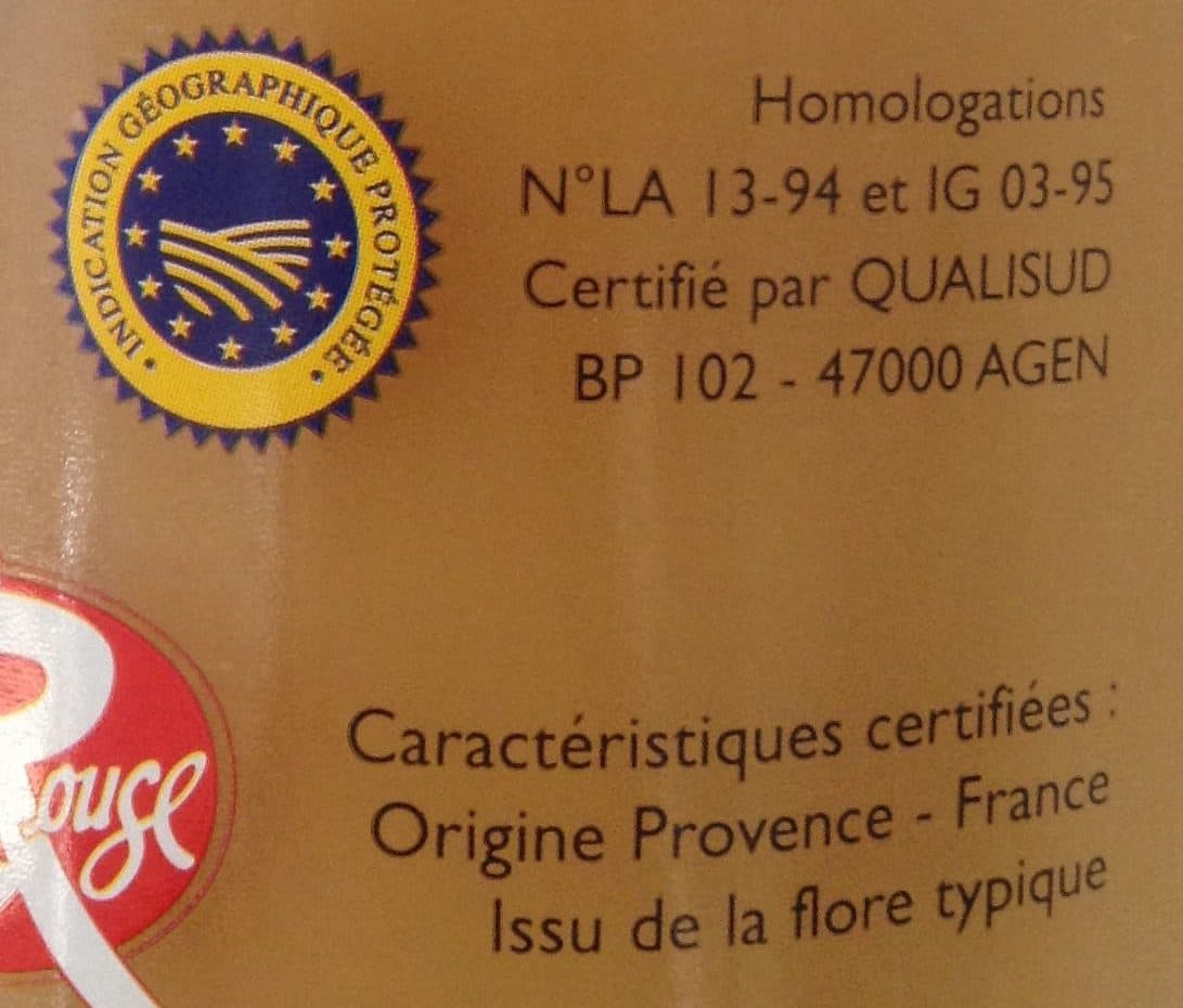 Les Ruchers du Mont Ventoux Miel Fleurs de Provence packshot