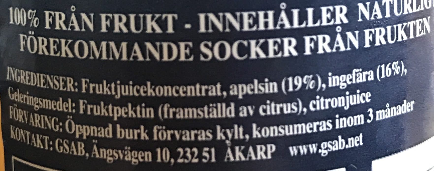 St Dalfour D Ingefära & Apelsin. packshot