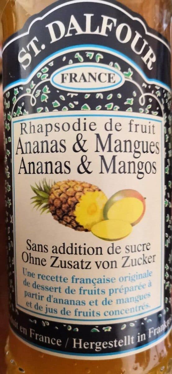 St. dalfour Rhapsodie de fruit - Ananas et Mangues packshot