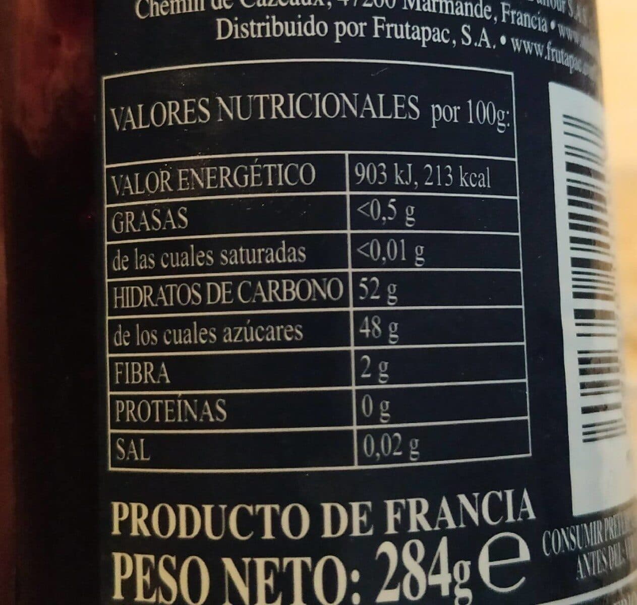 St. Dalfour Mermelada arándanos rojos y azules packshot