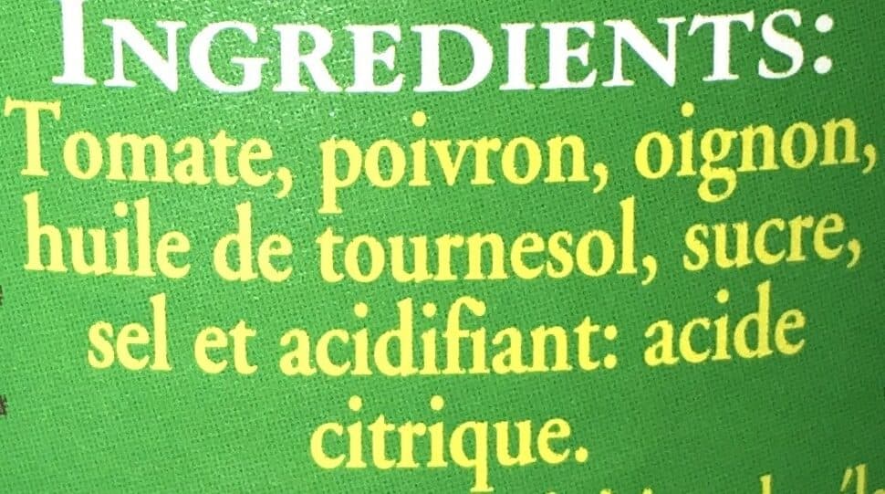 Open Food Facts Piperade Basquaise packshot