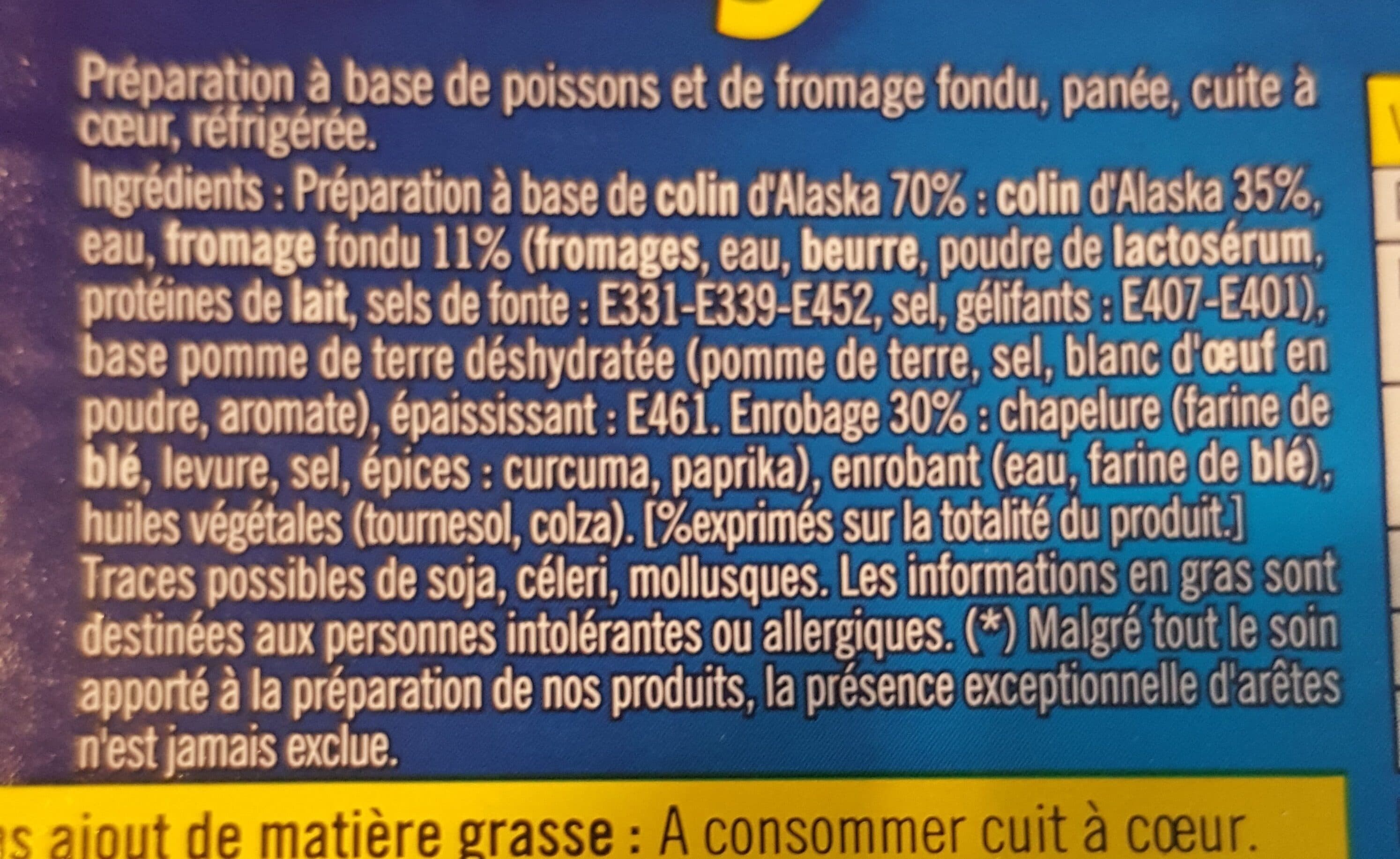 Cité marine Croque baby fromage MSC - 1Kg - Frais packshot