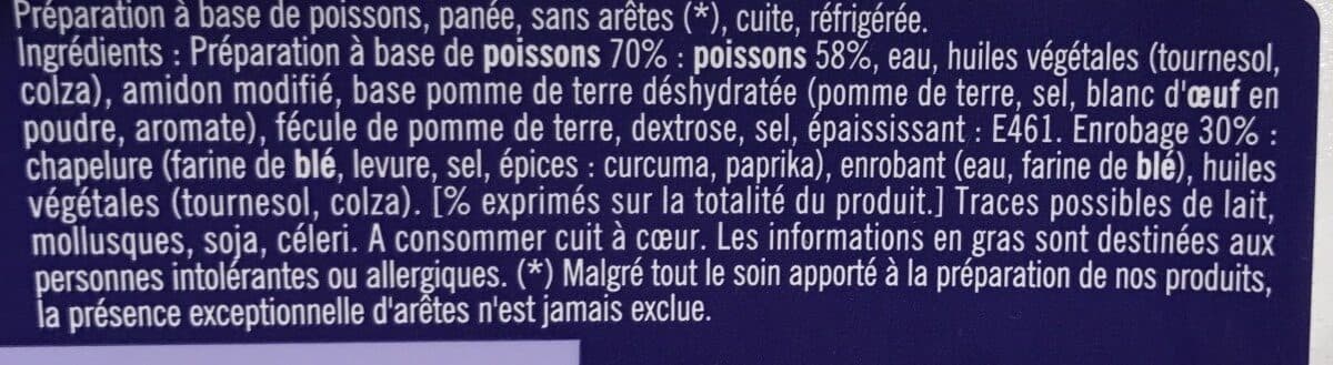Cite marine Nuggets de poisson MSC panés - 200g - Frais packshot