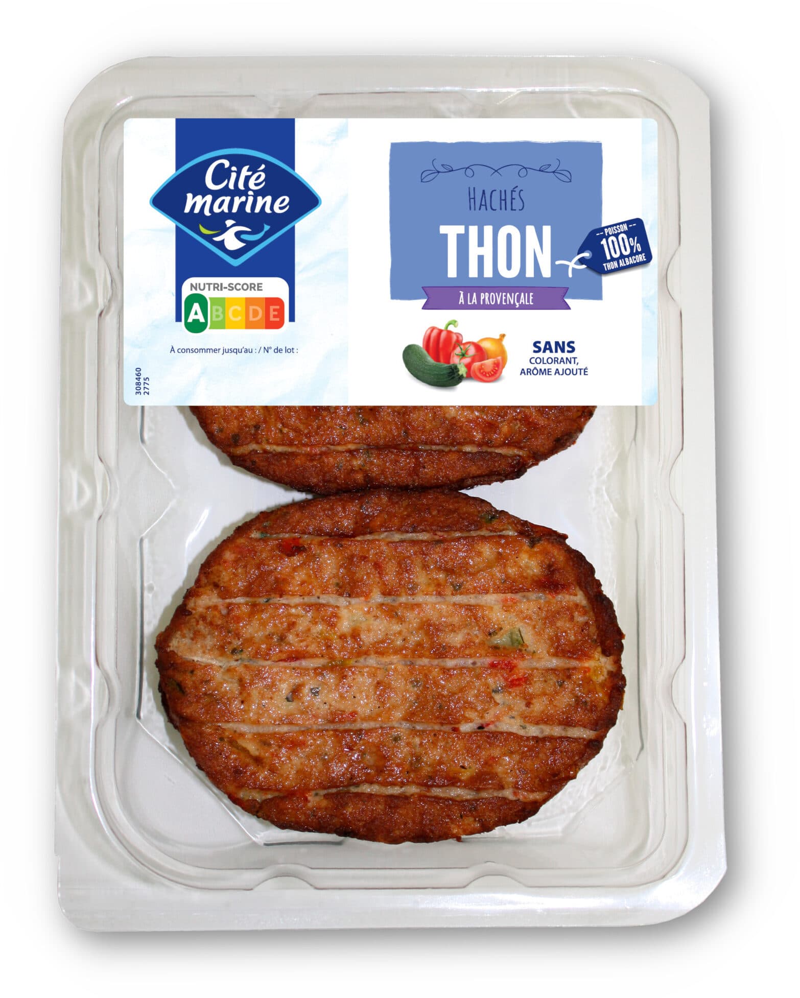 Cite marine Hachés thon à la Provençale - 200g - Frais packshot