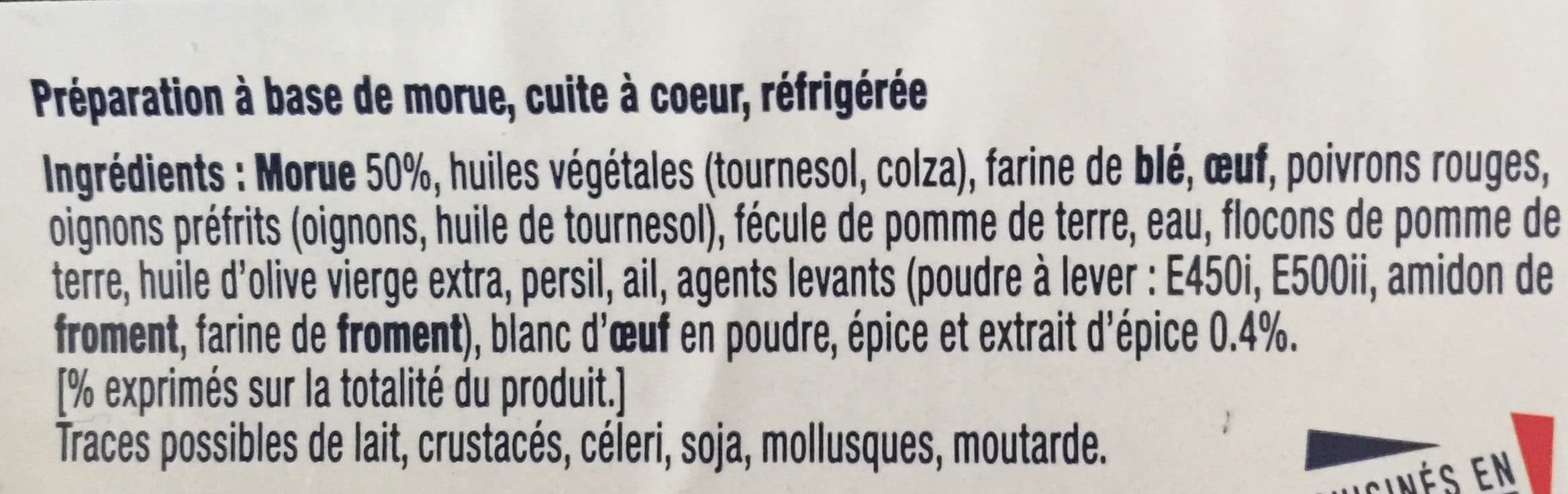 Cité Marine Accras de morue packshot