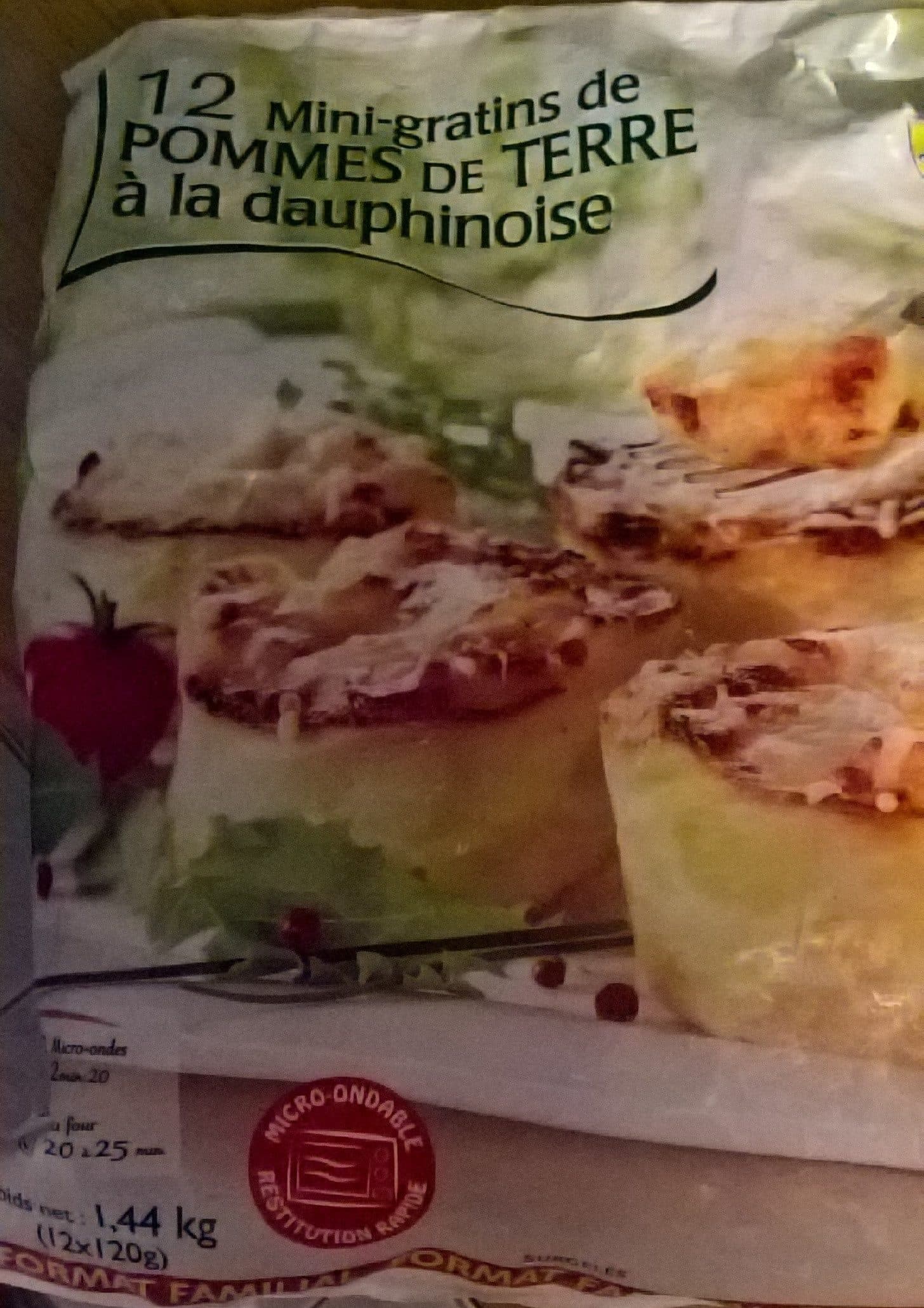 Cité Marine 12 Mini-Gratins de Pommes de Terre à la Dauphinoise packshot