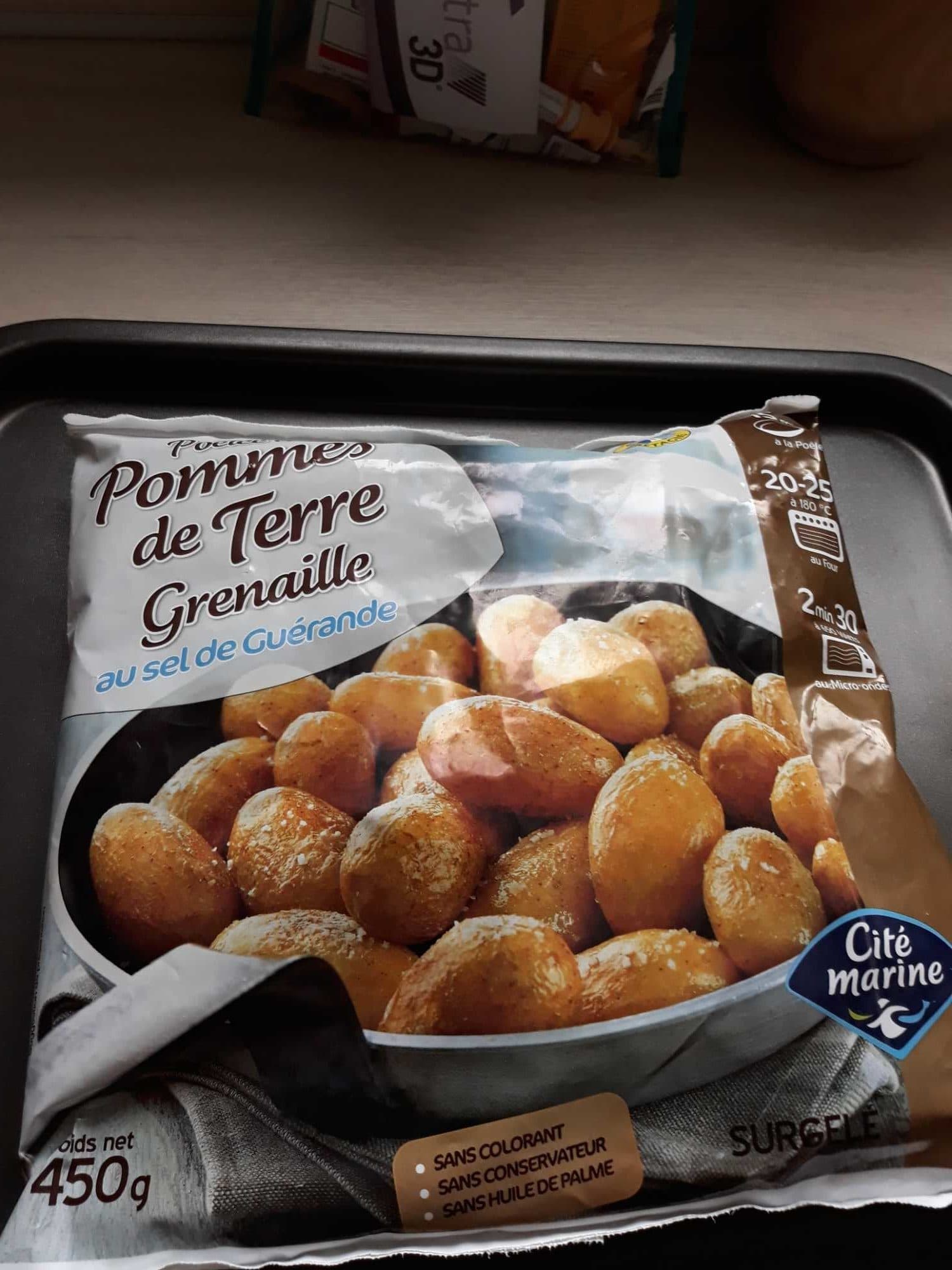 Cité marine Pommes de terre grenailles au sel de Guérande CITE MARINE packshot