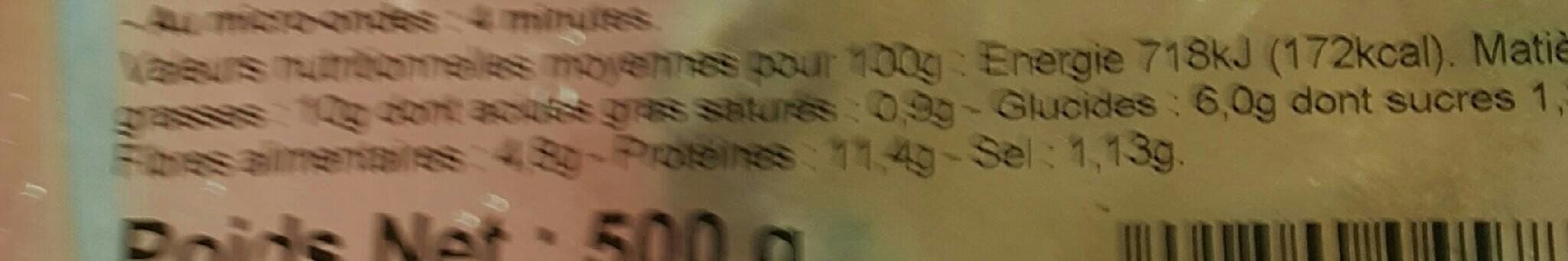 La Protéine végétales Galette végétale bolognaise précuite packshot