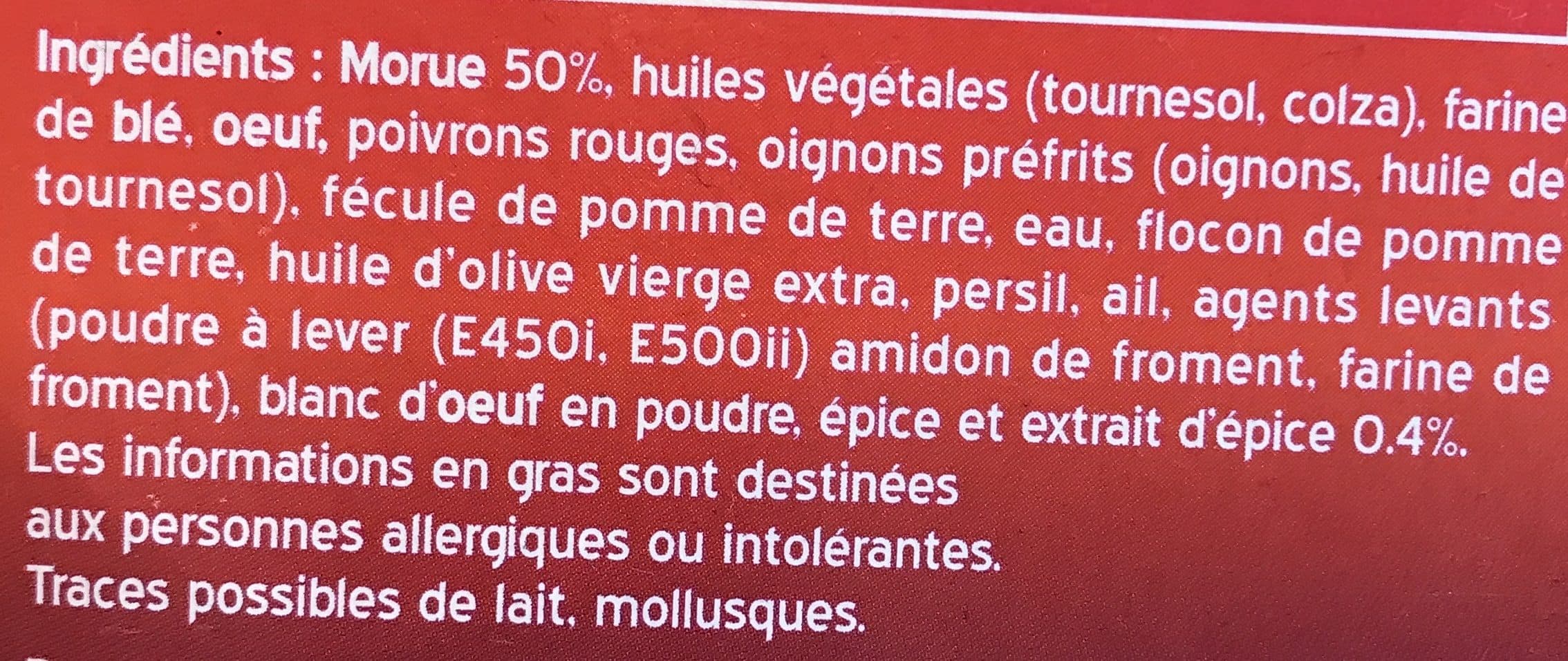 Cité Marine Accras de Morue "créole" packshot