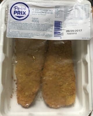 Carrefour Discount Poisson Pané sans Arêtes (4 Portions) packshot