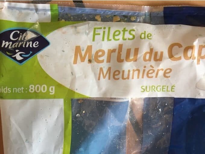 Cité Marine Filets de Merlu De Cap Meuniere packshot