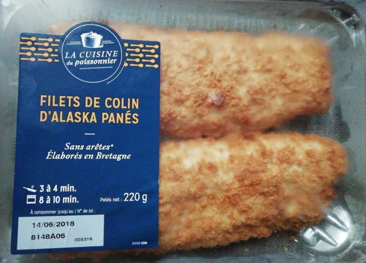 Cité Marine Filets De Colin D'alaska Panés packshot
