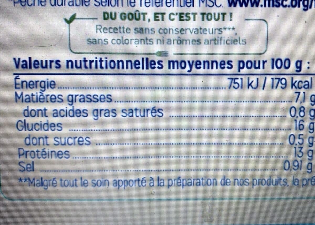 Cité Marine Filet de limande du Nord meunière packshot