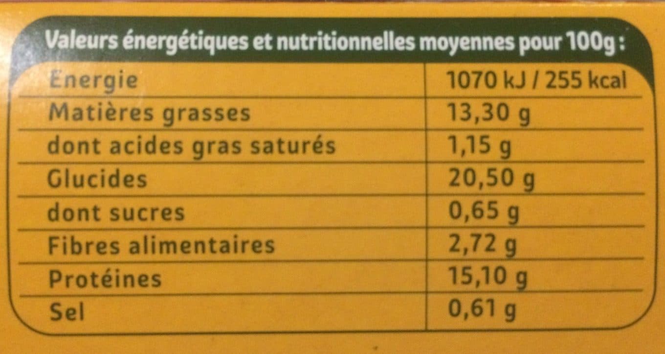 Mon repas végétal Escalope panée blé packshot