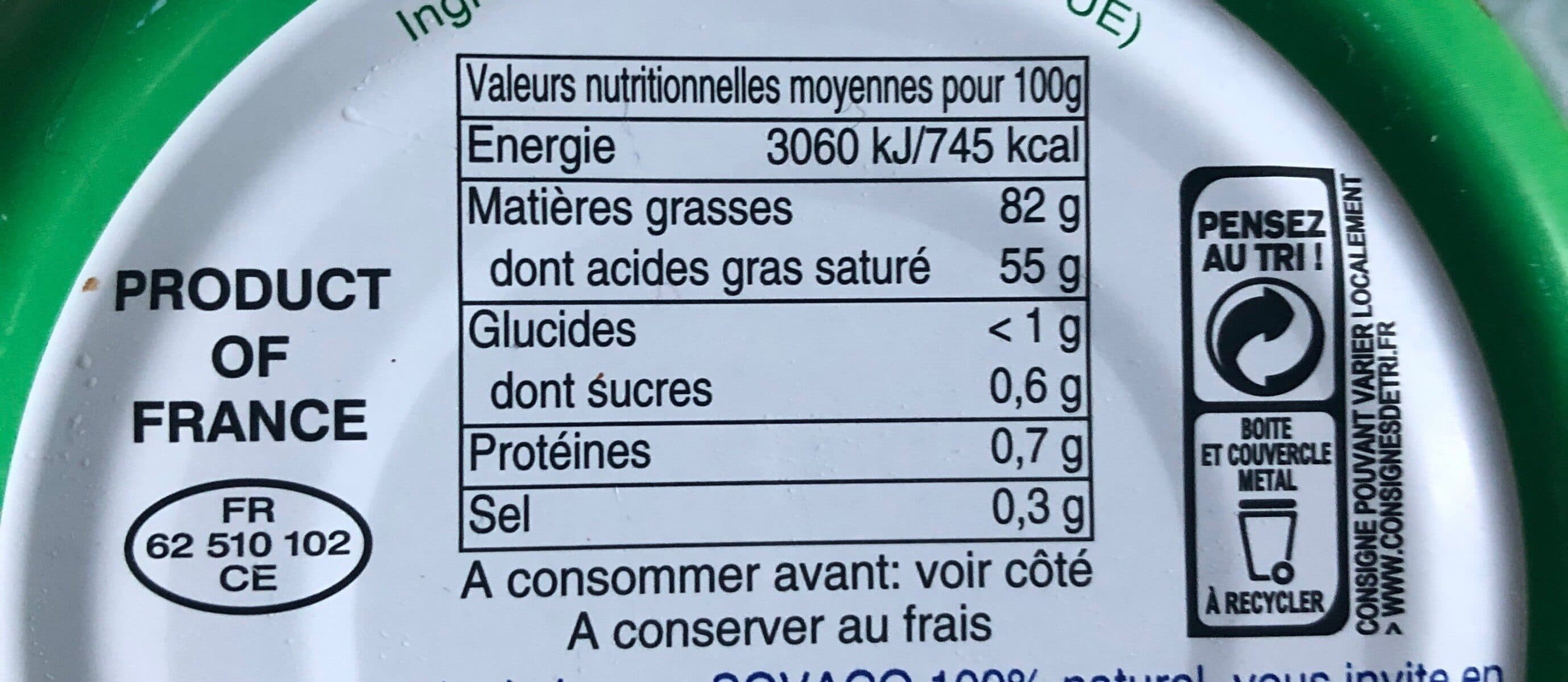 Briois beurre sovaco packshot