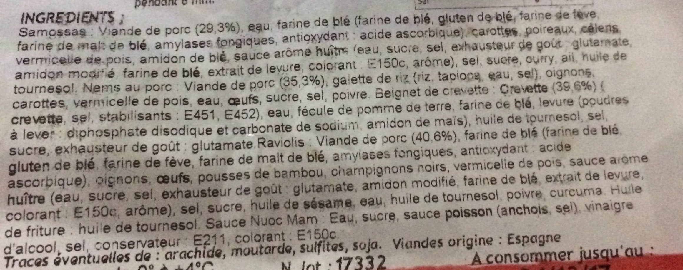 Le Cantonnais Plateau asiatique le Cantonnais packshot