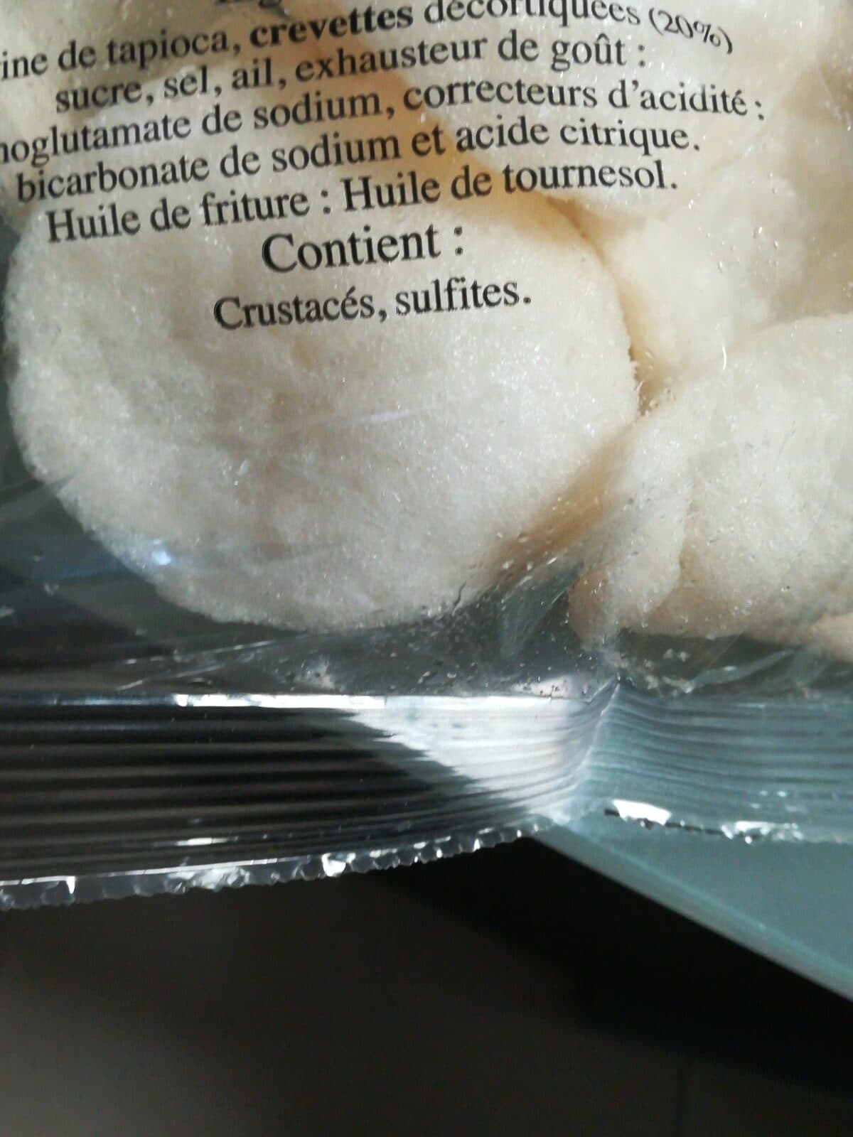 Open Food Facts Chips de crevettes packshot