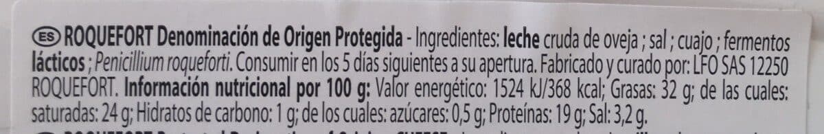 Open Food Facts Roquefort Cantorel 100GR packshot