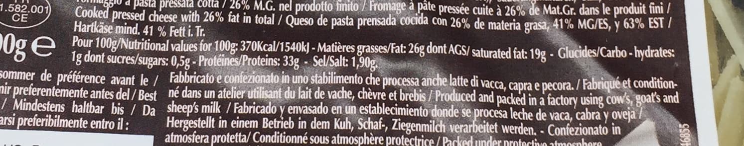 Gran Leo Copeaux de fromages packshot