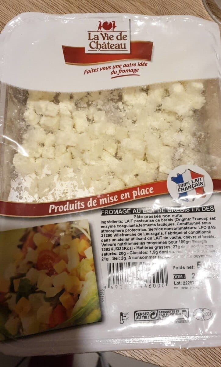 La Vie de Château Fromage au lait de brebis packshot