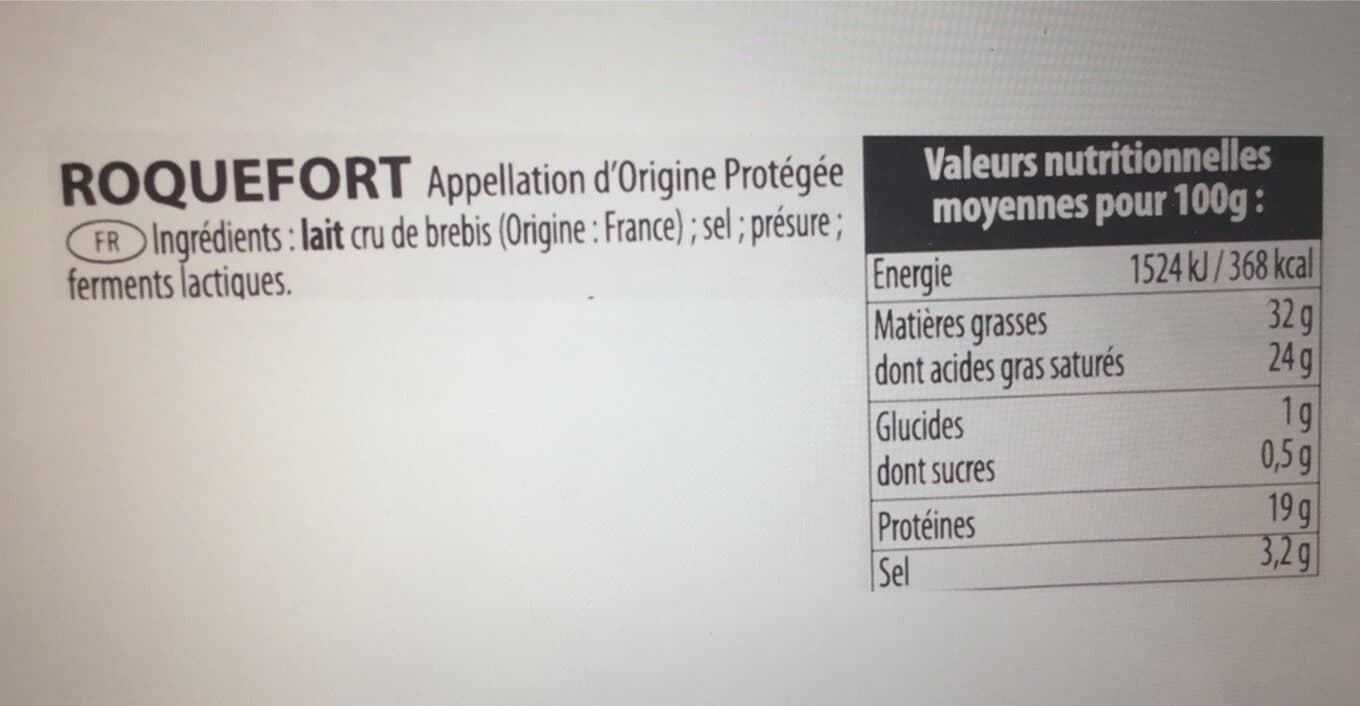 Comptoir des Affineurs Roquefort packshot