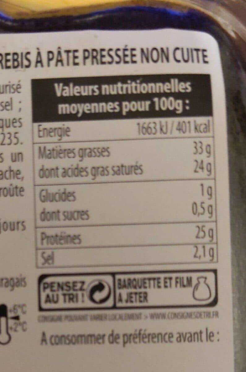 Comptoire Des Affineurs Tommette lait de brebis packshot