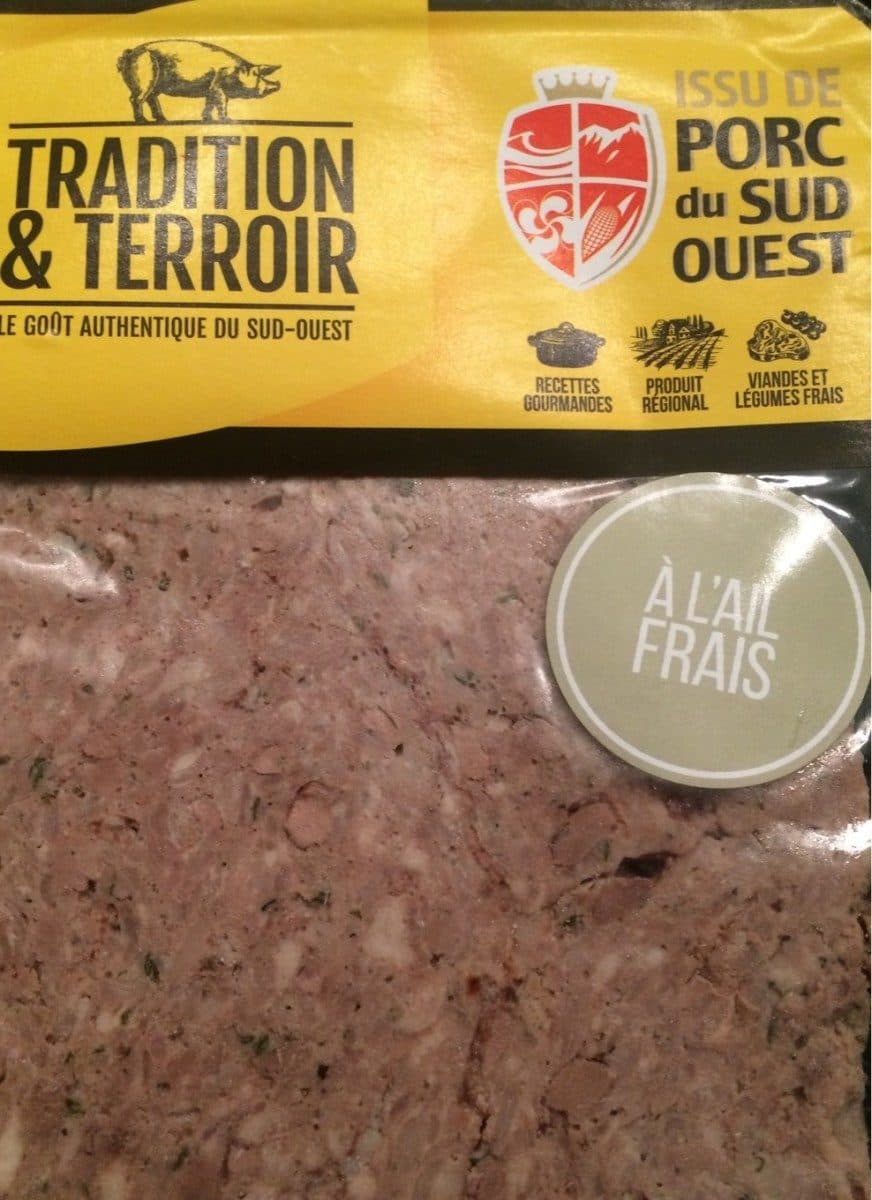 Open Food Facts Pâté Bordelais à l'Ancienne à l'Ail packshot
