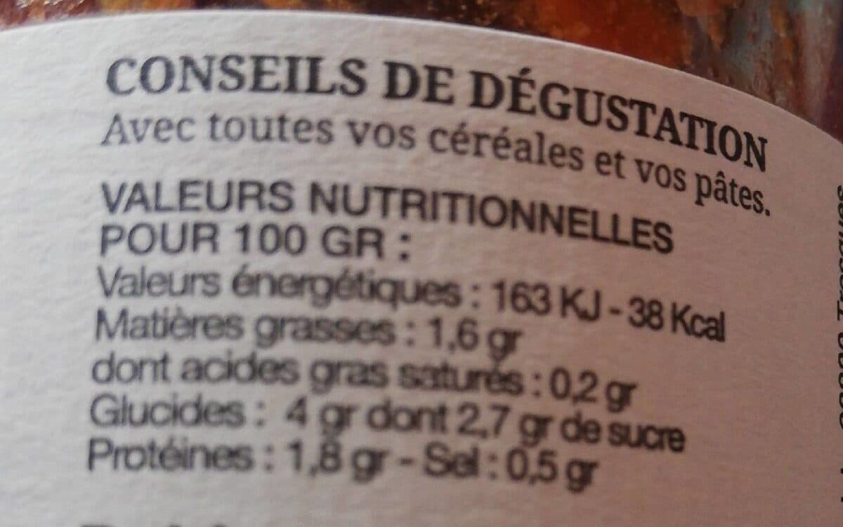 Réserve de Champlat 200G Sauce Bolognaise Au Tofu packshot