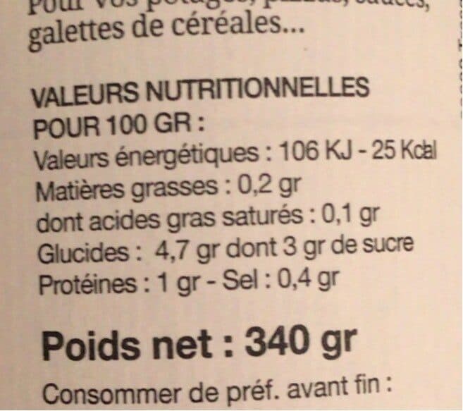 Champlat sauce tomate provençale packshot