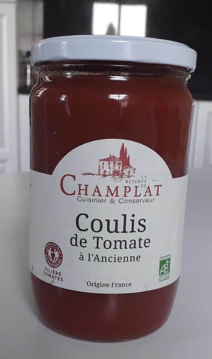 La reserve de champlat Coulis de tomate à l'ancienne packshot