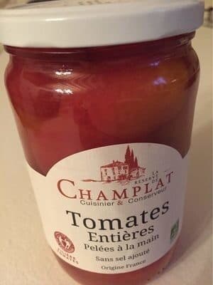 Champlat 650G Tomates Entieres Pelees packshot