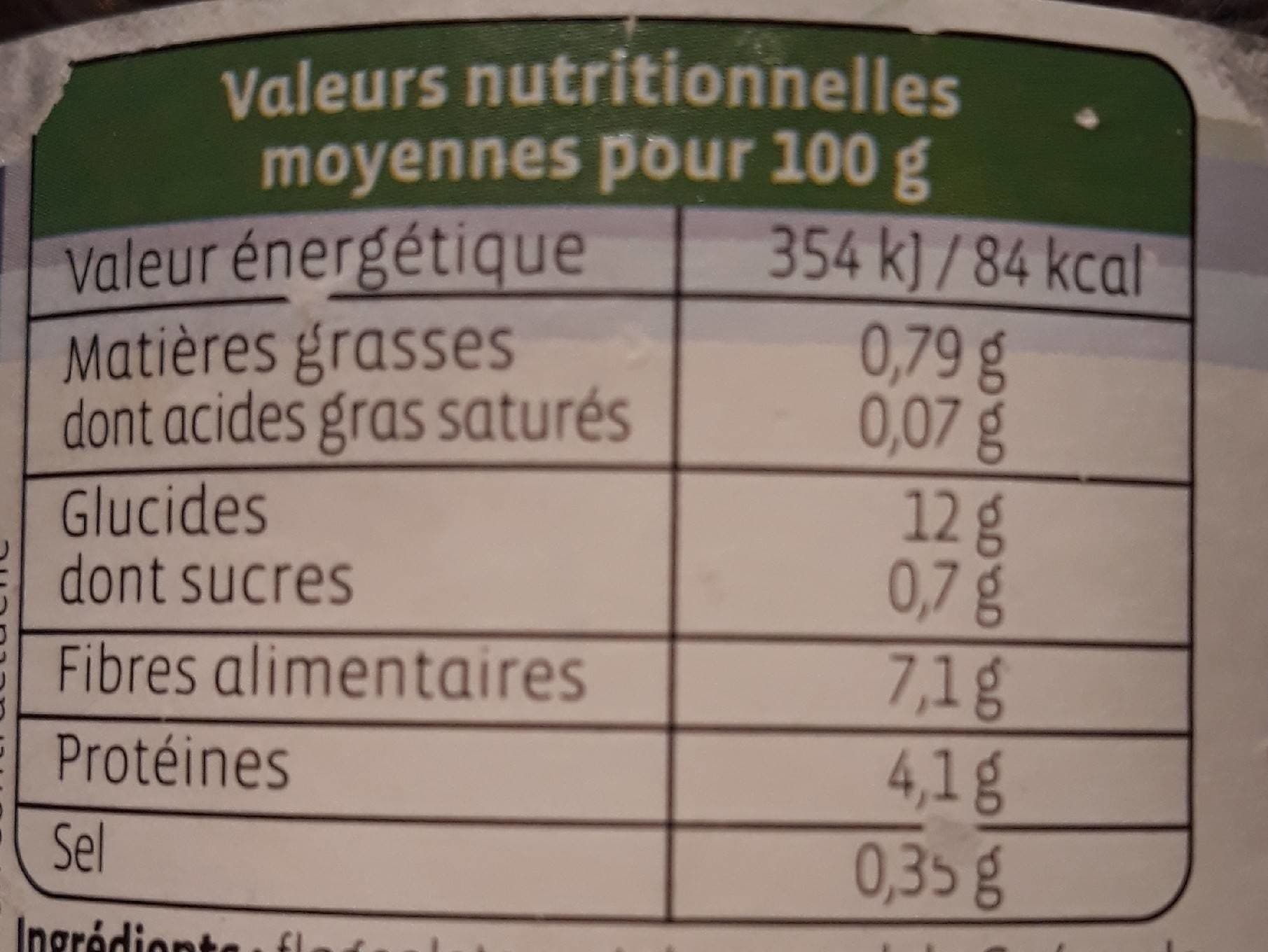 Biocoop Flageolets verts au naturel 280g ne packshot
