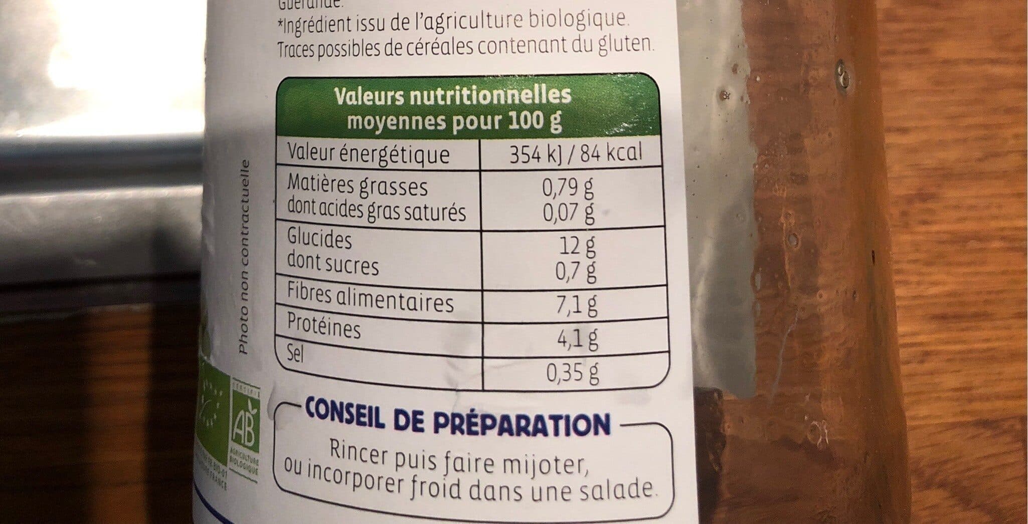 Biocoop Flageolets verts au naturel 520g ne packshot
