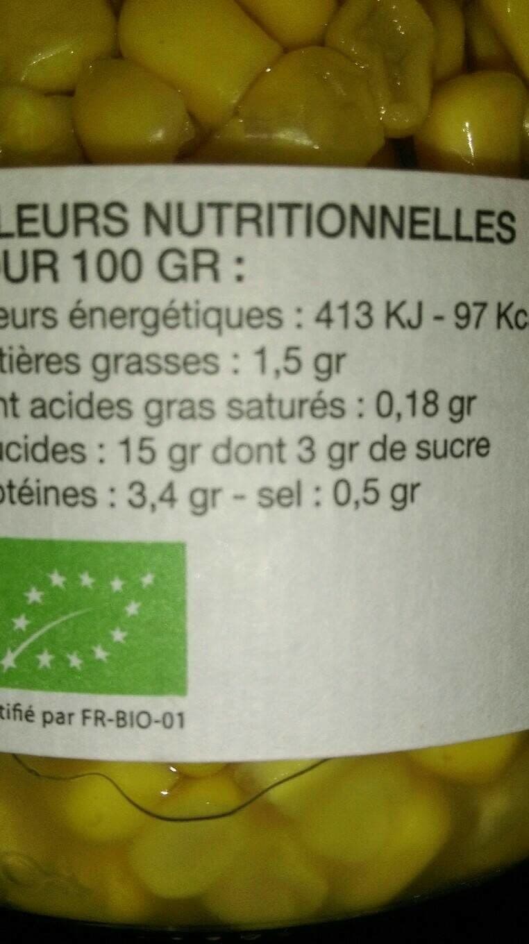 Champlat 240G Maïs Doux packshot